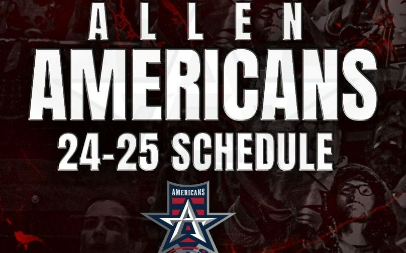 Allen Americans Announce 2024-25 Regular Season Schedule